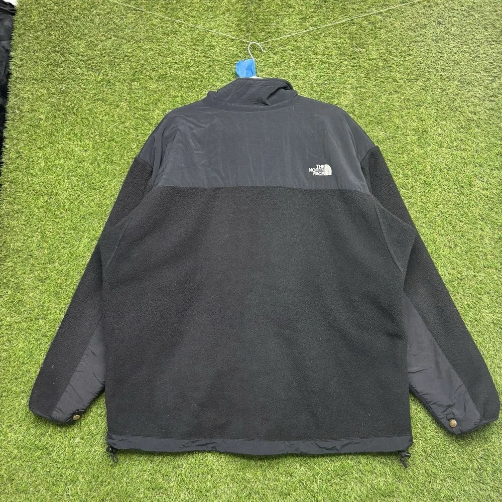 The North Face Denali Jacket Mens XL Black Polartec Fleece Full Zip Hiking